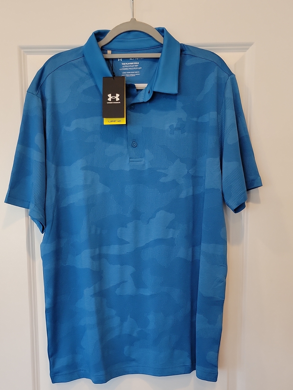 Under Armour Men's Loose Fit The Playoff Polo Shirt In Blue XL NWT